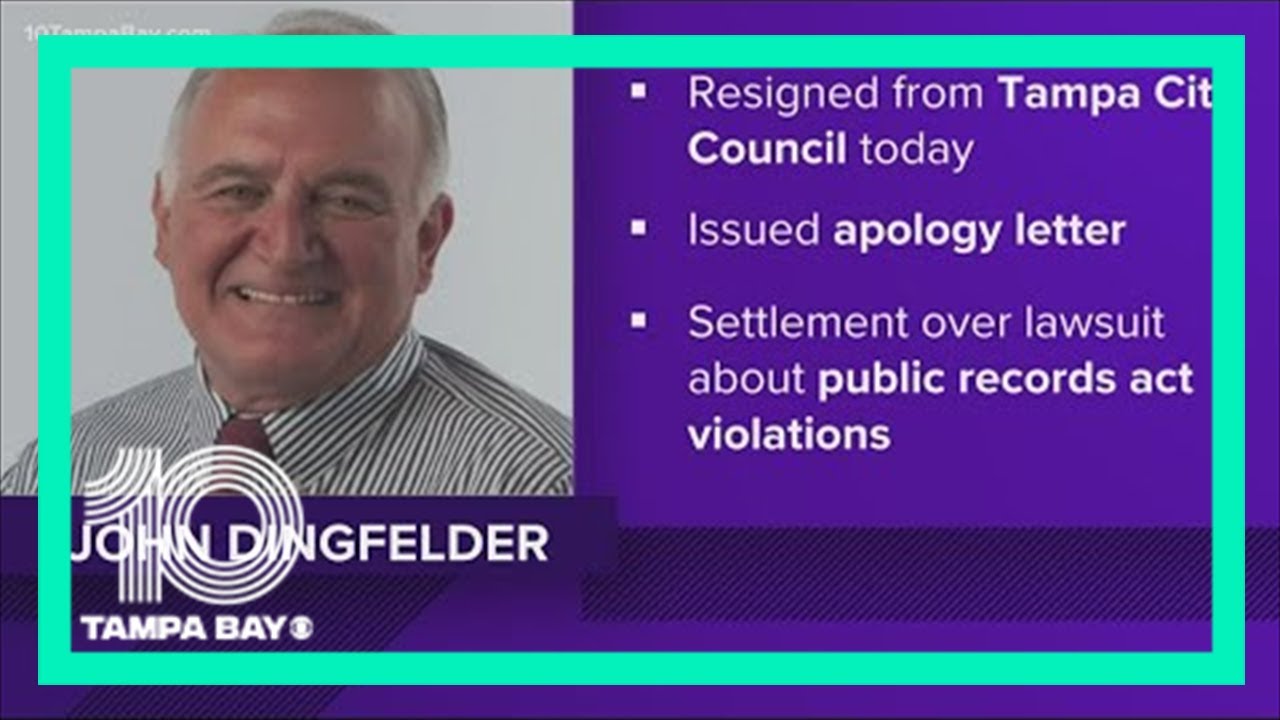 Tampa city councilmember resigns and apologizes after public record allegations