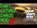 GTA San Andreas CHAOS MOD Speedrun CHAT VOTING!