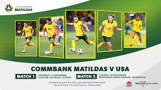 Australia v United States | International Friendly | 30 November 2021