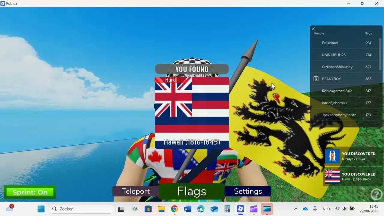 MORE FLAGS TO FIND! - Playing Find The Flags (1143) on Roblox Part 2!