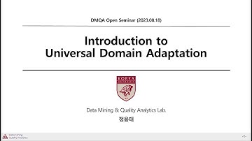 Introduction to Universal Doamain Adaptaition