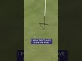Using a wedge on the green 😬