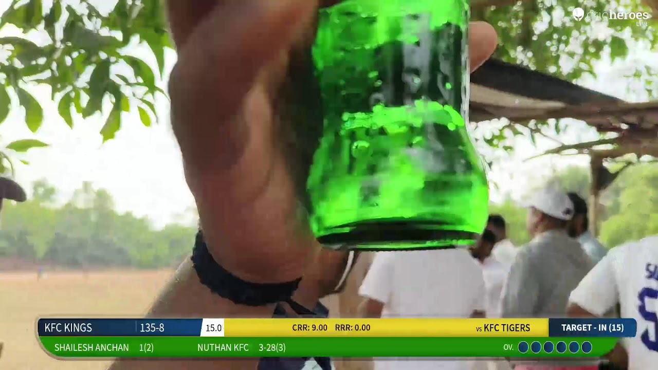 KFC KINGS vs KFC TIGERS live cricket match | KFC PREMIER LEAGUE SENIOR SEASON III live - SHAKTHI KAL