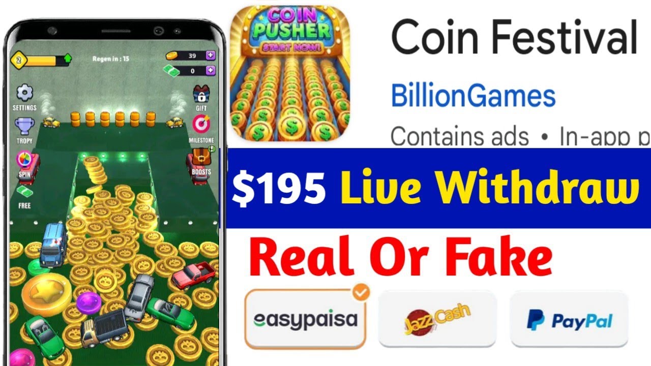 Coin Festival App Real or Fake | Coin Festival App Withdrawal | Coin Festival App Review | Reality