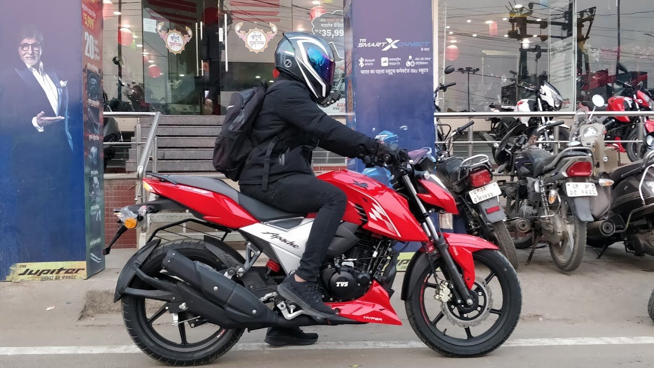 Bs6 Apache Rtr160 4v Slower Or Refiner Youtube