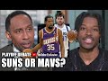 Stephen A. & Kenny Beecham debate Suns-Mavs & biggest x-factor in playoffs | First Take YT Exclusive
