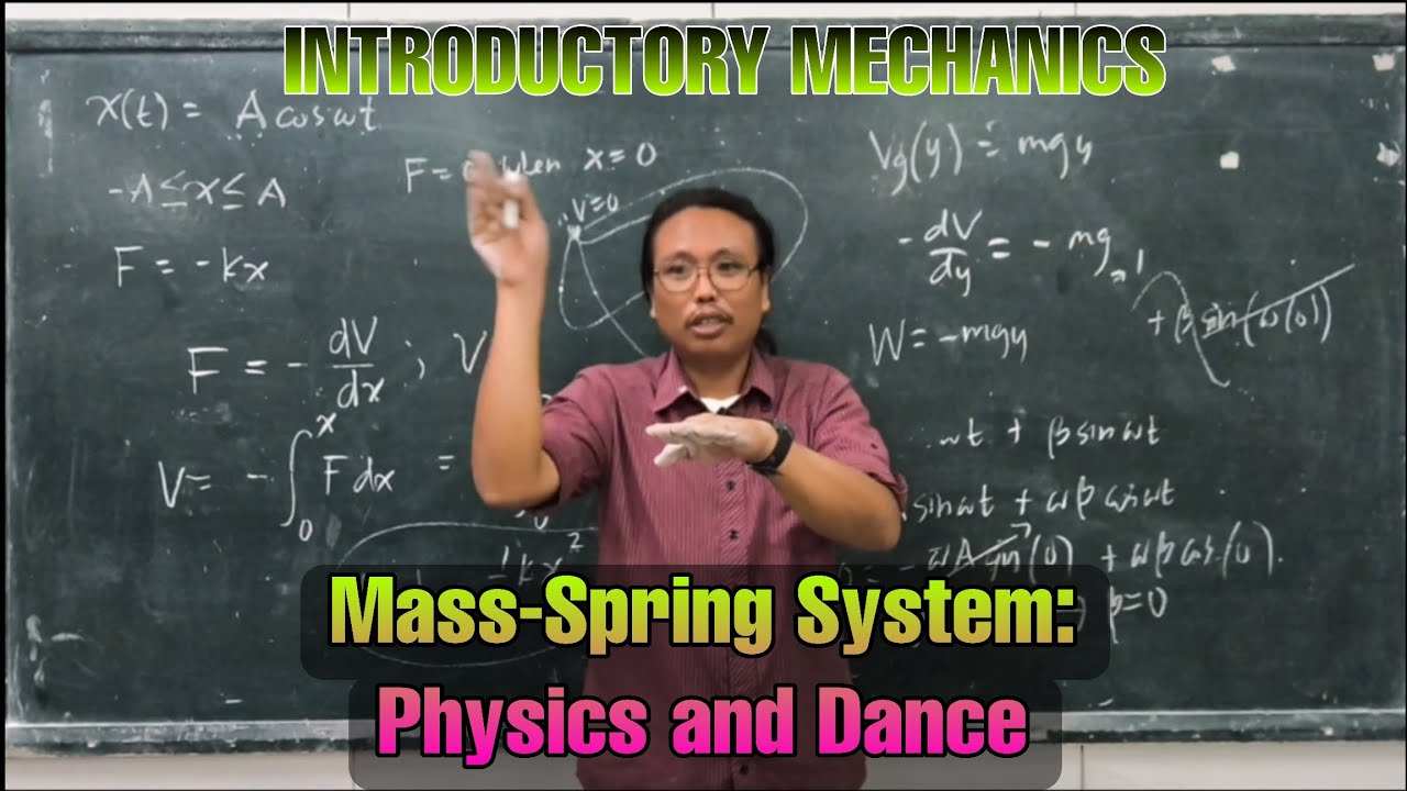 Lec 11 (Introductory Mechanics): The Simple Harmonic Oscillator