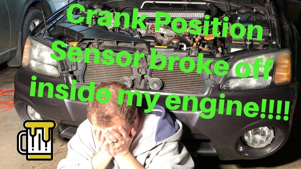 How To Test And Remove A Stuck Crank Position Sensor - Subaru Ej255