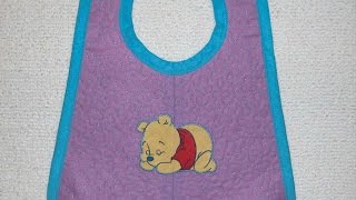 How To Sew A Bib With An Applique - DIY Crafts Tutorial - Guidecentral