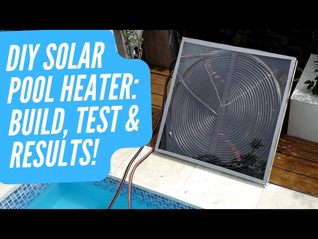 DIY pool solar water heater - How to build and does it work - YouTube