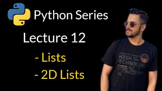 Lecture 12 - Lists in Python - Urdu/Hindi
