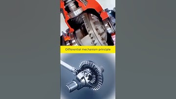 Differential Mechanism Principle #cad #mechanical #engineering #3ddesign #mechanism #gear #3d
