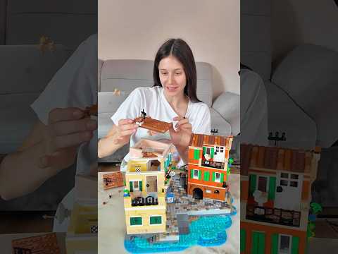 Finalmente completo il Lego Italian riviera 🇮🇹 #lego #italia #legoitalianriviera