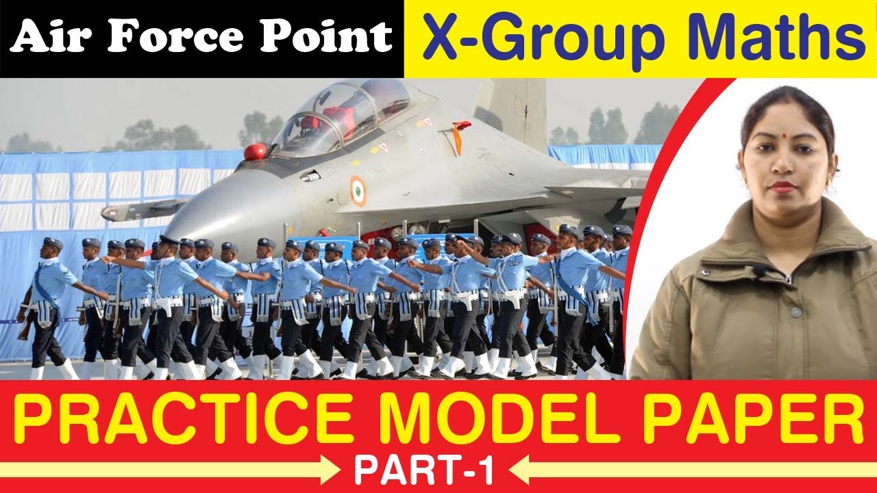 Maths Model Paper for X Group Part 1 Air Force X Group The TUTORS