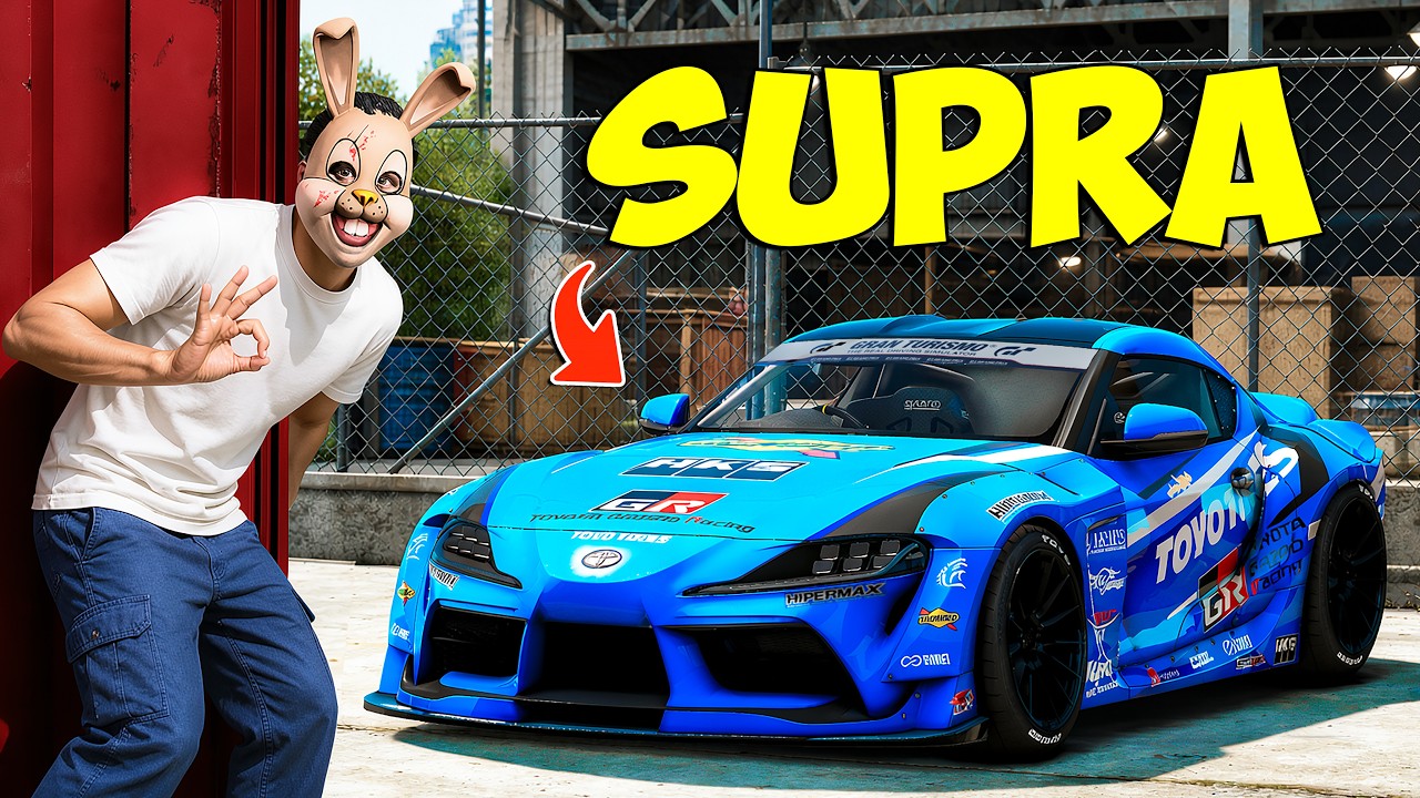Stealing Every Toyota Supra sa GTA 5