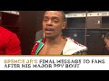 Errol Spence Jr. has a message for his fans and Mikey Garcia after his victory | PBC ON FOX