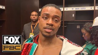 Errol Spence Jr. Has A Message For His Fans And Mikey Garcia After His Victory Pbc On Fox