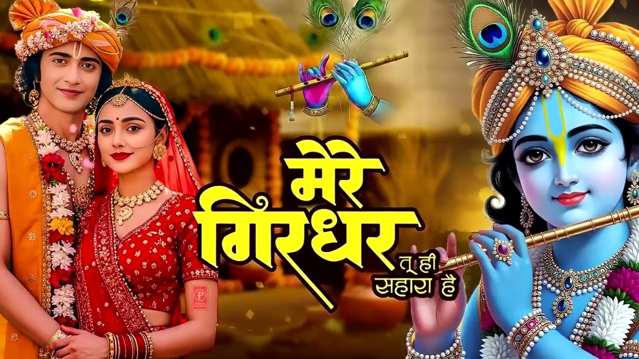 दुनिया का सबसे मीठा भजन | मेरे गिरधर तू ही सहारा है | Mere Girdhar Tu Hi Sahara Hai | #krishnabhajan