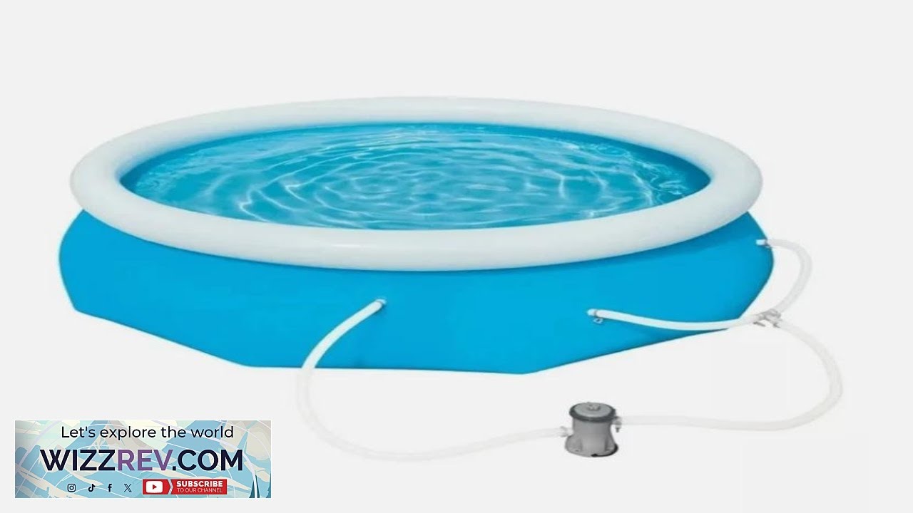 Bluescape Fast Set 10' x 30'' Round Inflatable Soft Sided Above Ground Review