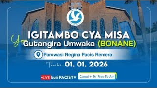Download Lagu IGITAMBO CYA MISA YA MBERE YO GUTANGIRA UMWAKA (BONNE ANNEE) - PARUWASI REGINA PACIS REMERA MP3