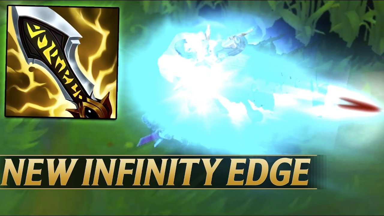 NEW INFINITY EDGE EFFECT (BIG ADC BUFFS) - League of Legends 