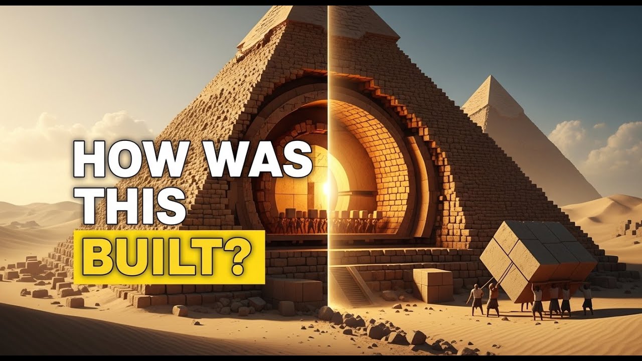 How the Pyramids of Egypt Were Built | Real Engineering Explained (3D ...