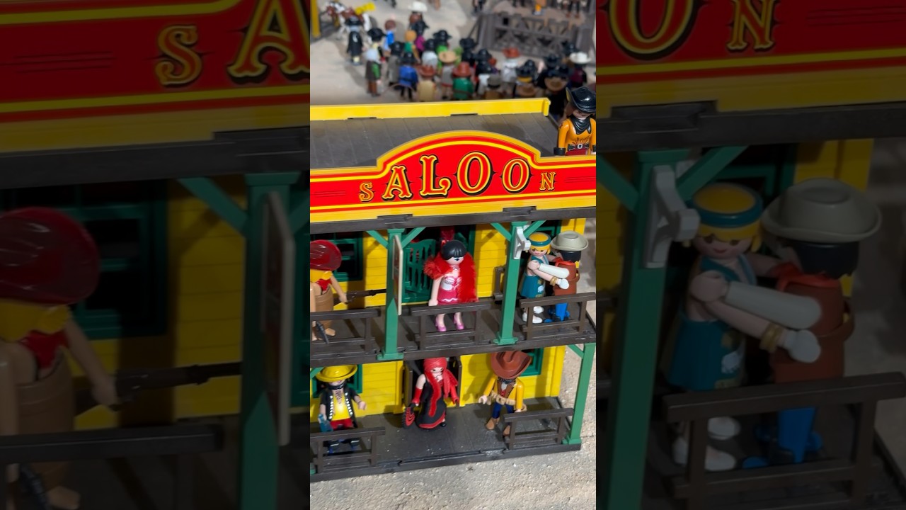 Playmobil salón Oeste 🤠 