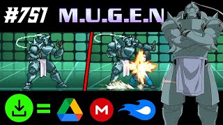 ALPHONSE ELRIC JUS CHAR SHOWCASE + DOWNLOAD | Mugen Showcase #751