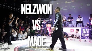 NELZWON vs MACE | BBOY TOP 16 | BREAKING FOR GOLD NATIONAL CHAMPIONSHIP | #SXSTV