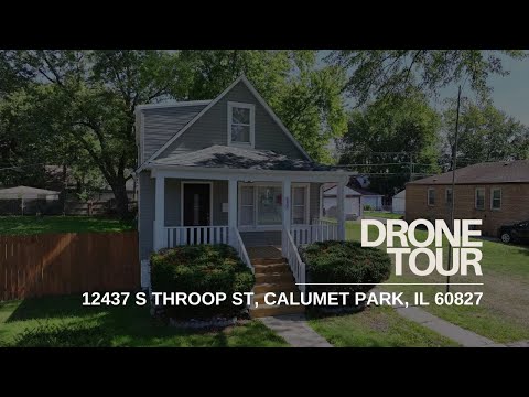 12437 S Throop St, Calumet Park, IL home video tour
