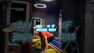 🔥 Beginner Series – Day 20 | Back & Biceps 💪#BeginnerSeries #Day20 #BackWorkout #BicepsWorkout #