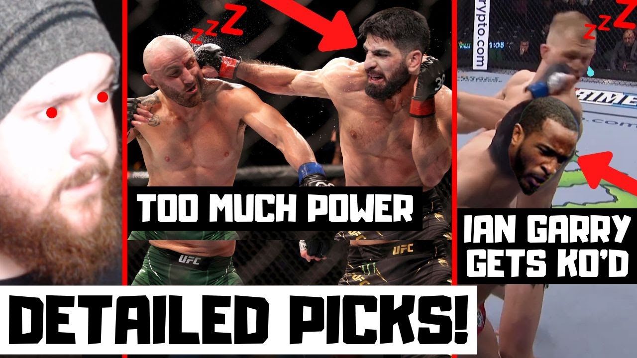 Last Minute Detailed Predictions! UFC 298 Volkanovski vs Topuria - Full Card Betting Breakdown