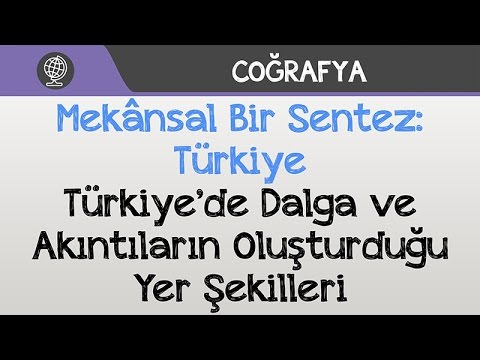 Mekânsal Bir Sentez: Türkiye - Türkiye’de Dalga ve Akıntıların Oluşturduğu Yer Şekilleri