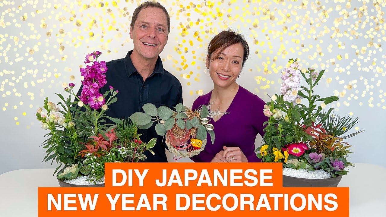 How to Make Beautiful Japanese Floral New Year Decorations For