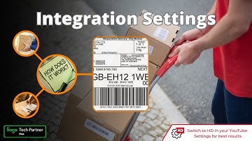 Sicon Courier Integration - Integration Settings