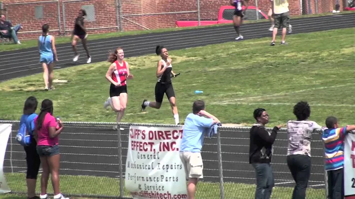 Patrick Invitational 1600m relay 4-21-12