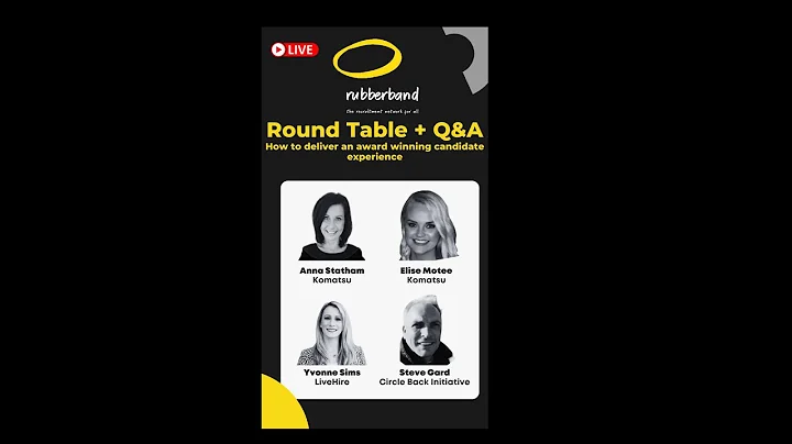 Roundtable + Q&A with Anna Statham, Elise Motee, Y...