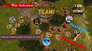 Bulwarks are the new meta? | 3v3 commentary | War Selection