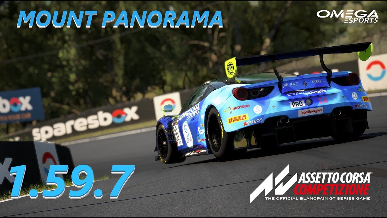 ACC / MOUNT PANORAMA / FerrariGT3 EVO / V 1.8.21 YouTube