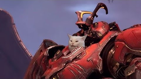 doom slayer does a little trolling