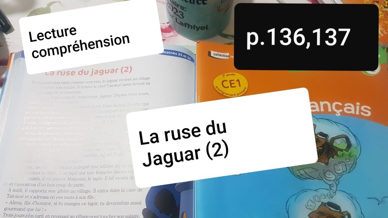Le Triomphe De La Ruse Page De Garde Chapitre Vii Lecture compréhension.La ruse du Jaguar (2) Le nouveau vivre le