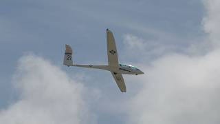 USAF Academy Glider demonstration. Travis AFB. Wings over Solano. Sunday 2026. 4K 60fps.