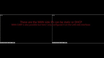 OpenBSD CARP High Availability Pair of Network Firewalls/Routers in under a minute