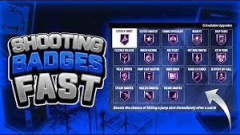 HOW TO GET SHOOTING BADGES MAX FAST AND EASY NBA 2K20