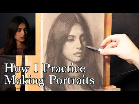 Portrait Drawing Tutorial | The Subtractive  Method