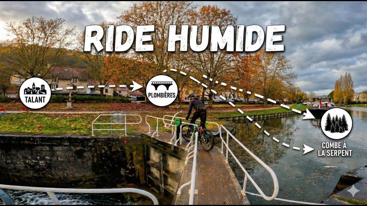 RIDE HUMIDE... Talant... Plombières.... Combe à la Serpent