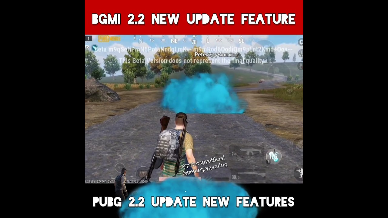 2.2 Bgmi Update | Pubg mobile 2.2 update Features | Healing Smoke 