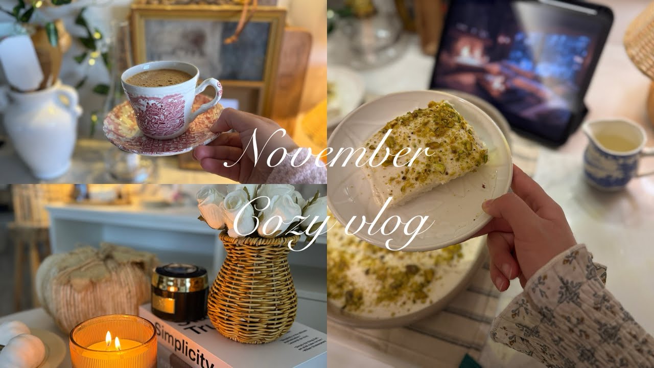 يوم هادئ في بيتي🍁| روتيني اليومي الدافئ | تسوق | حلو ليالي لبنان 🤍