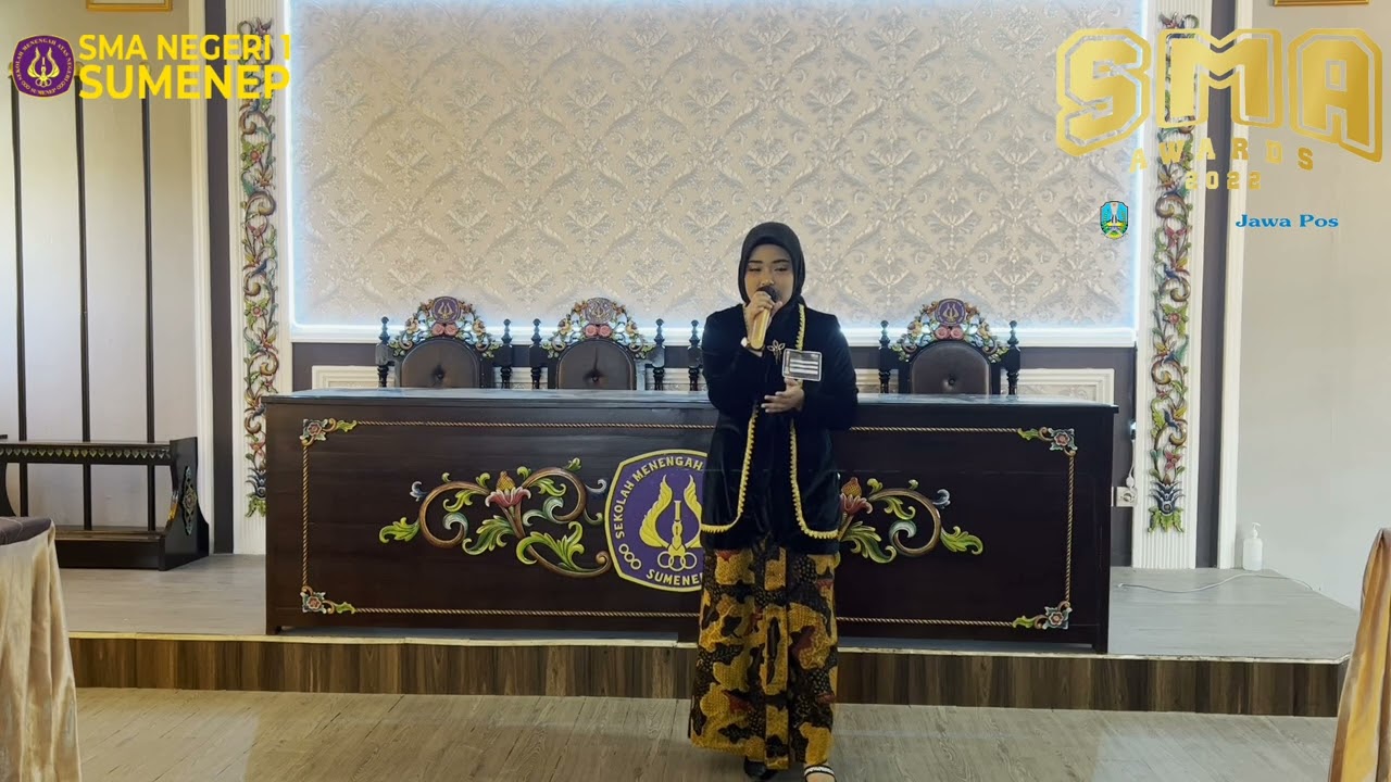 Jawa Pos SMA Awards 2022 - Menyanyi Solo Putri - SMA Negeri 1 Sumenep