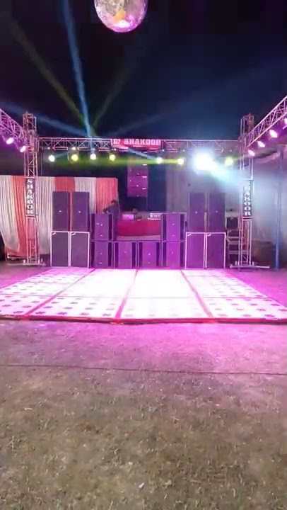 FULL TRUSS || SORON UP || WEDDING SET-UP || FBT BASS ||